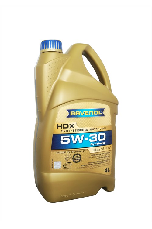 Моторное масло RAVENOL HDX 5W-30 (4L)